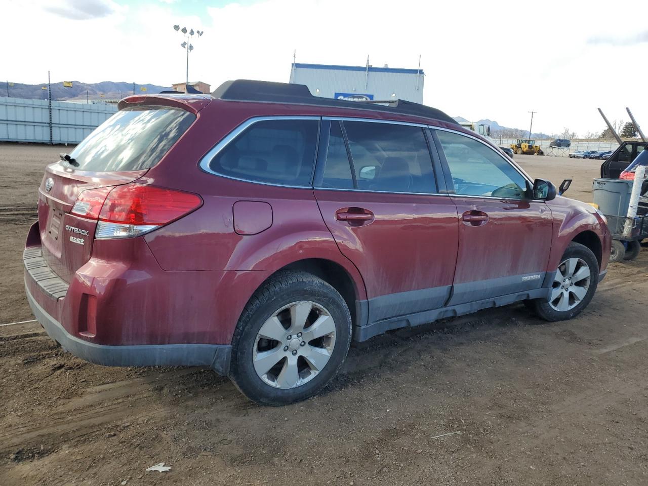 2011 Subaru Outback VIN 4S4BRBKC5B3418570 Copart auction photo, undercarriage / hail damage thumbnail 3