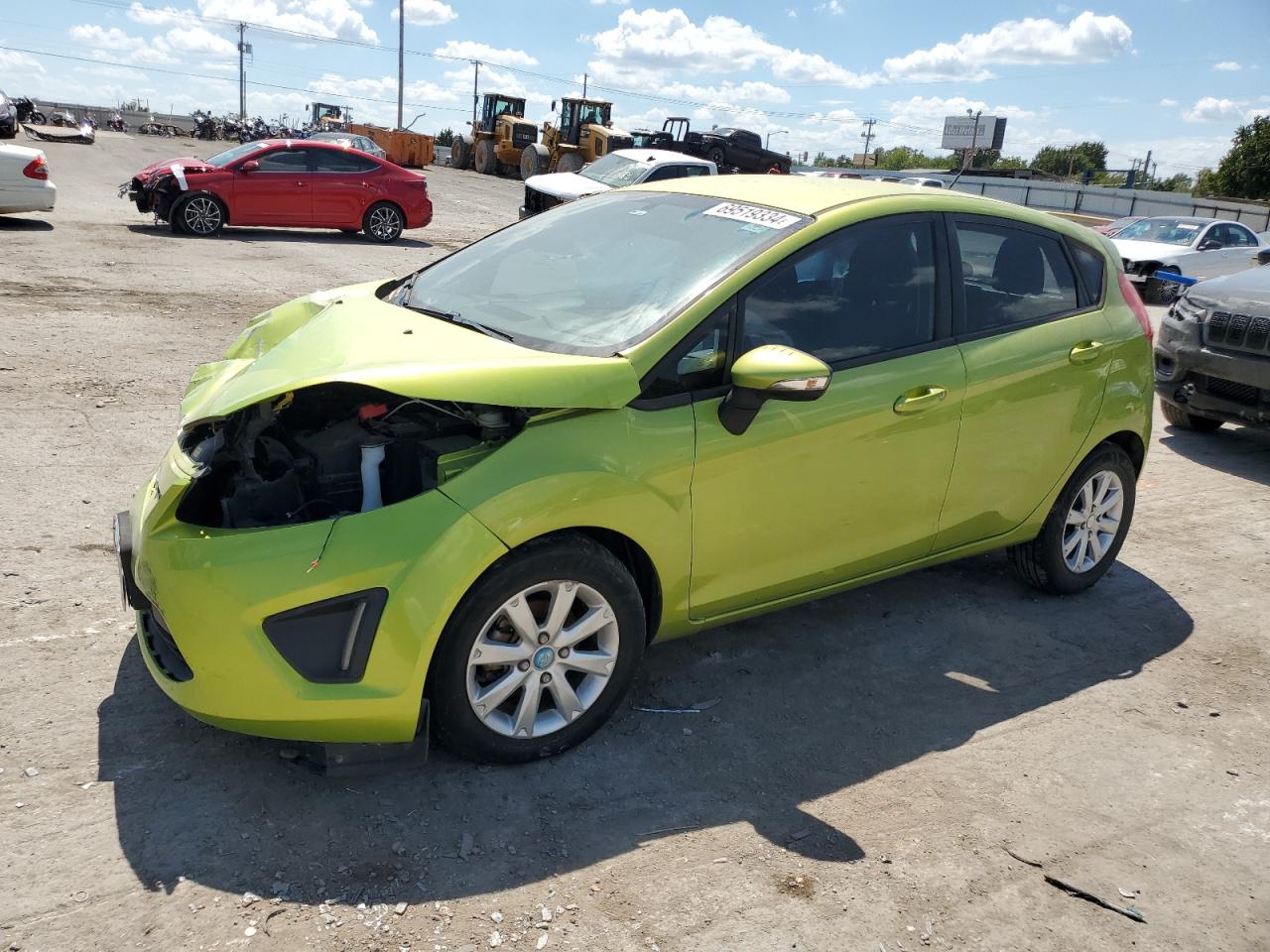2013 Ford Fiesta VIN 3FADP4EJ3DM214494