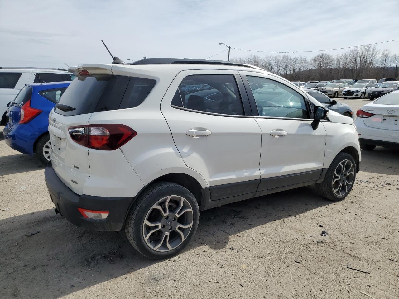 2019 Ford EcoSport VIN MAJ6S3JLXKC254997 Copart auction photo, front end damage thumbnail 3