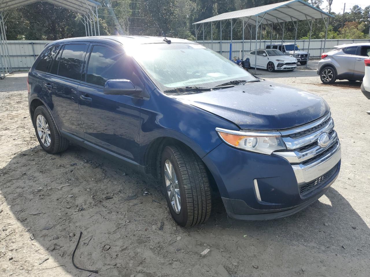 2012 Ford Edge VIN 2FMDK3JC4CBA29540 Copart auction photo, front end damage thumbnail 4