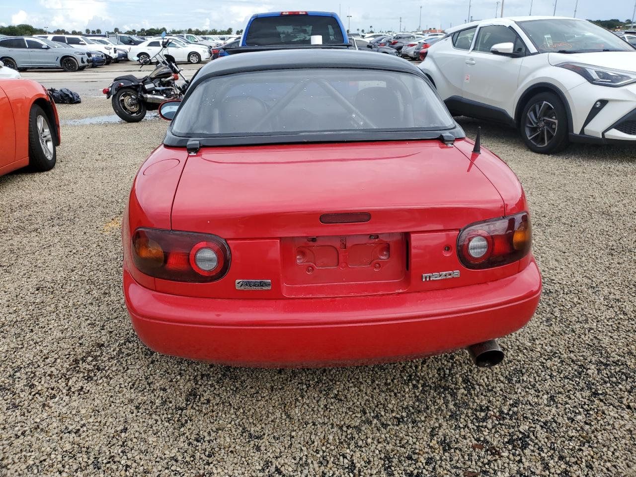 1993 Mazda MX-5 VIN JM1NA3518P0402137 Copart auction photo, water/flood damage thumbnail 6