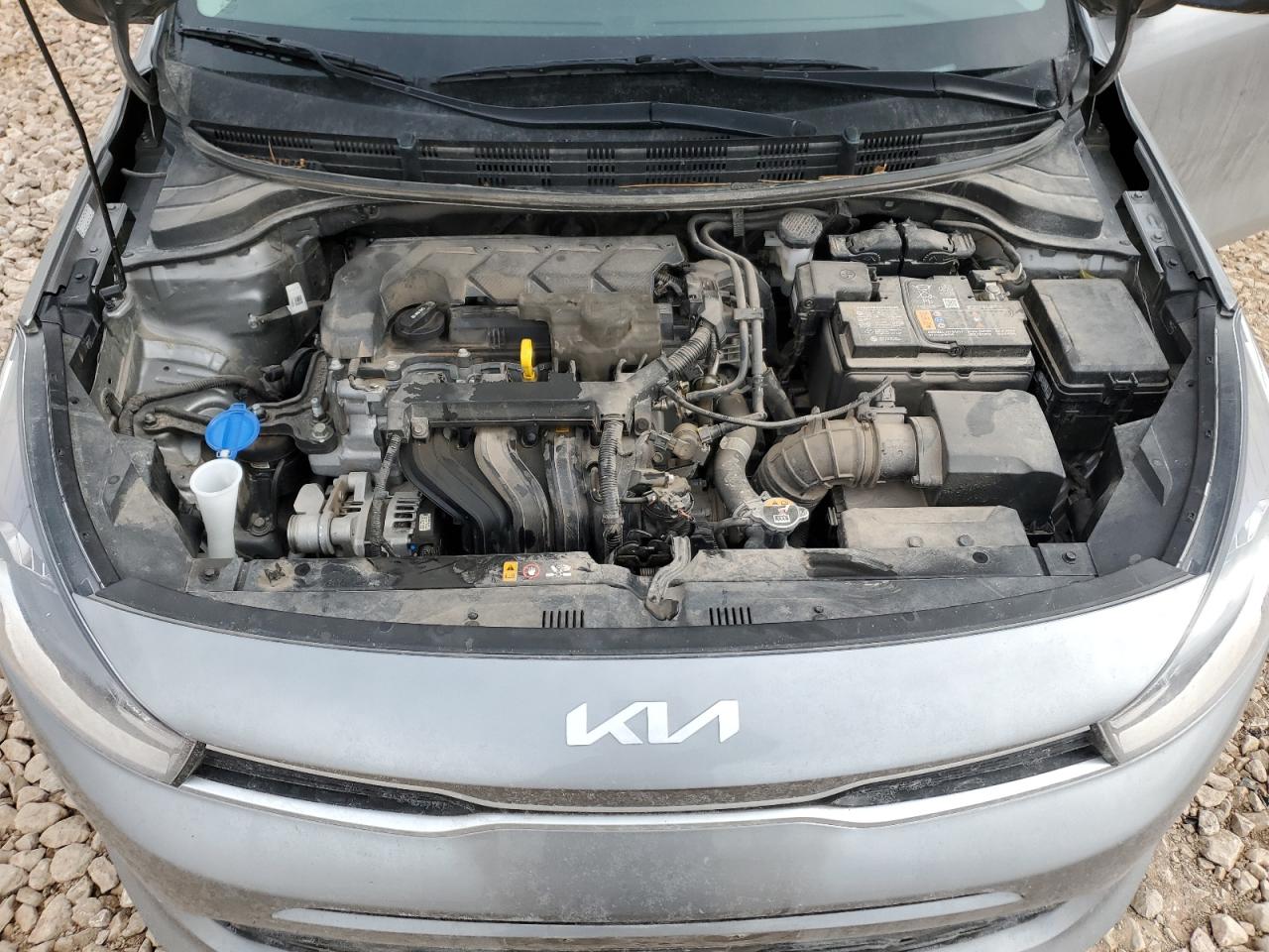 2023 KIA Rio VIN 3KPA24AD9PE553061 Copart auction photo, rear end damage thumbnail 11