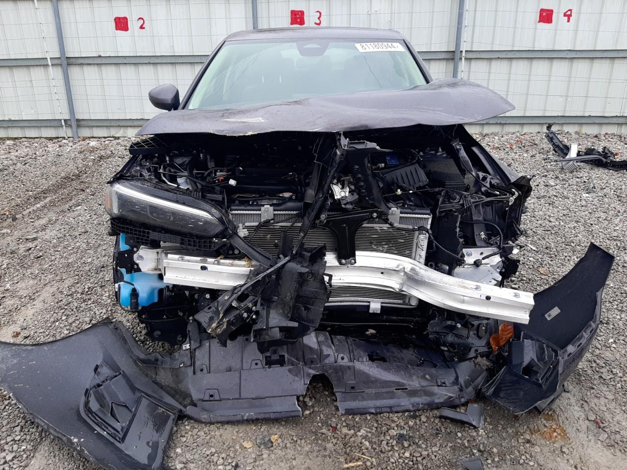 2024 Honda Civic VIN 19XFL1H76RE009976 Copart auction photo, front end damage thumbnail 5