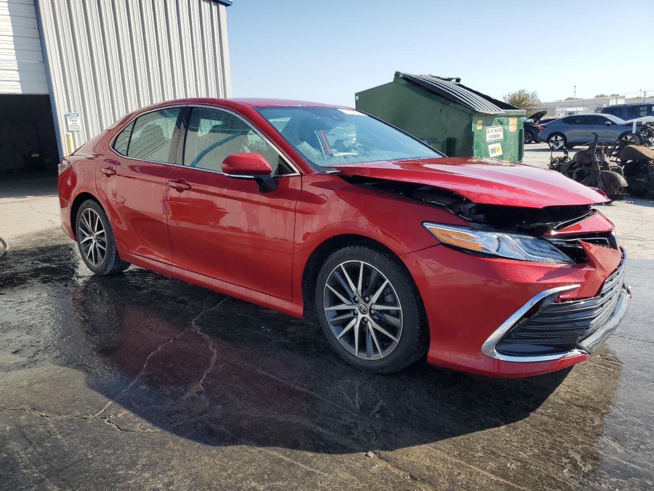 2023 Toyota Camry VIN 4T1F11AK9PU184916 Copart auction photo, front end damage thumbnail 4