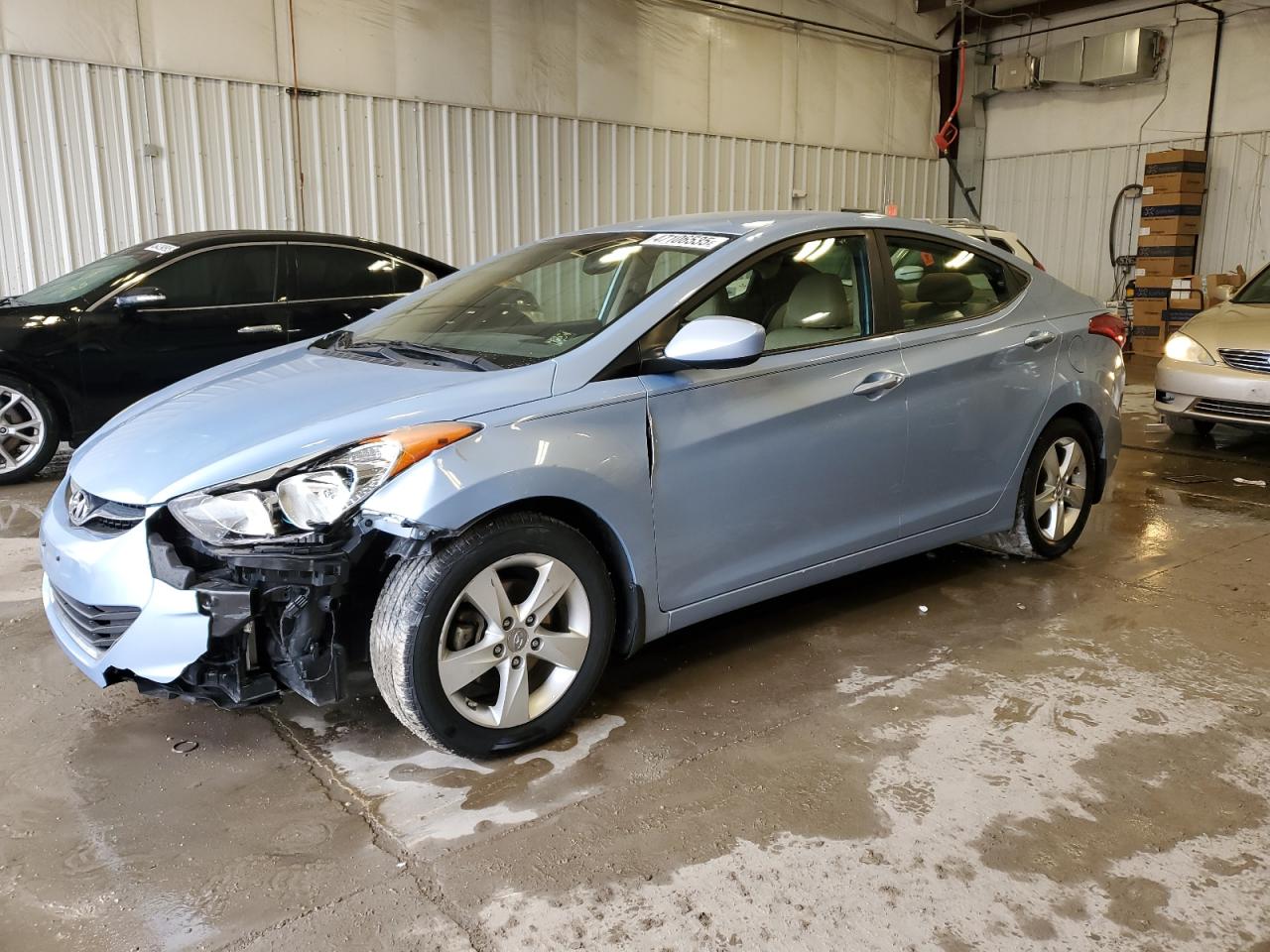 2013 Hyundai Elantra VIN KMHDH4AE0DU715656