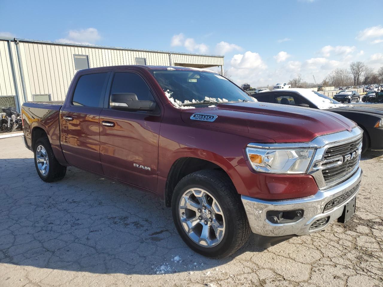 2019 RAM 1500 VIN 1C6SRFFTXKN573505 Copart auction photo, minor dent/scratches / rear end damage thumbnail 4