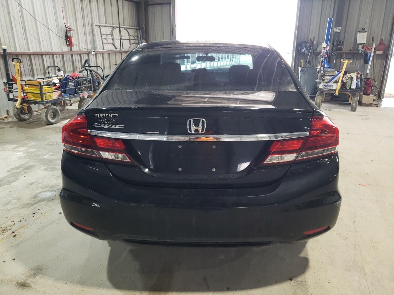 2014 Honda Civic VIN 19XFB2F57EE051237 Copart auction photo, front end / minor dent/scratches damage thumbnail 6