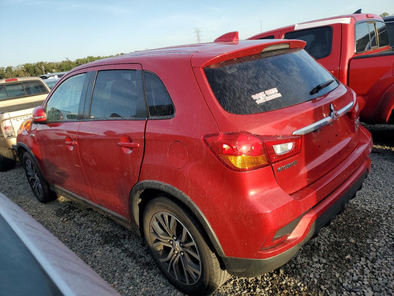 2019 Mitsubishi Outlander VIN JA4AP4AU8KU014176 Copart auction photo, water/flood damage thumbnail 2