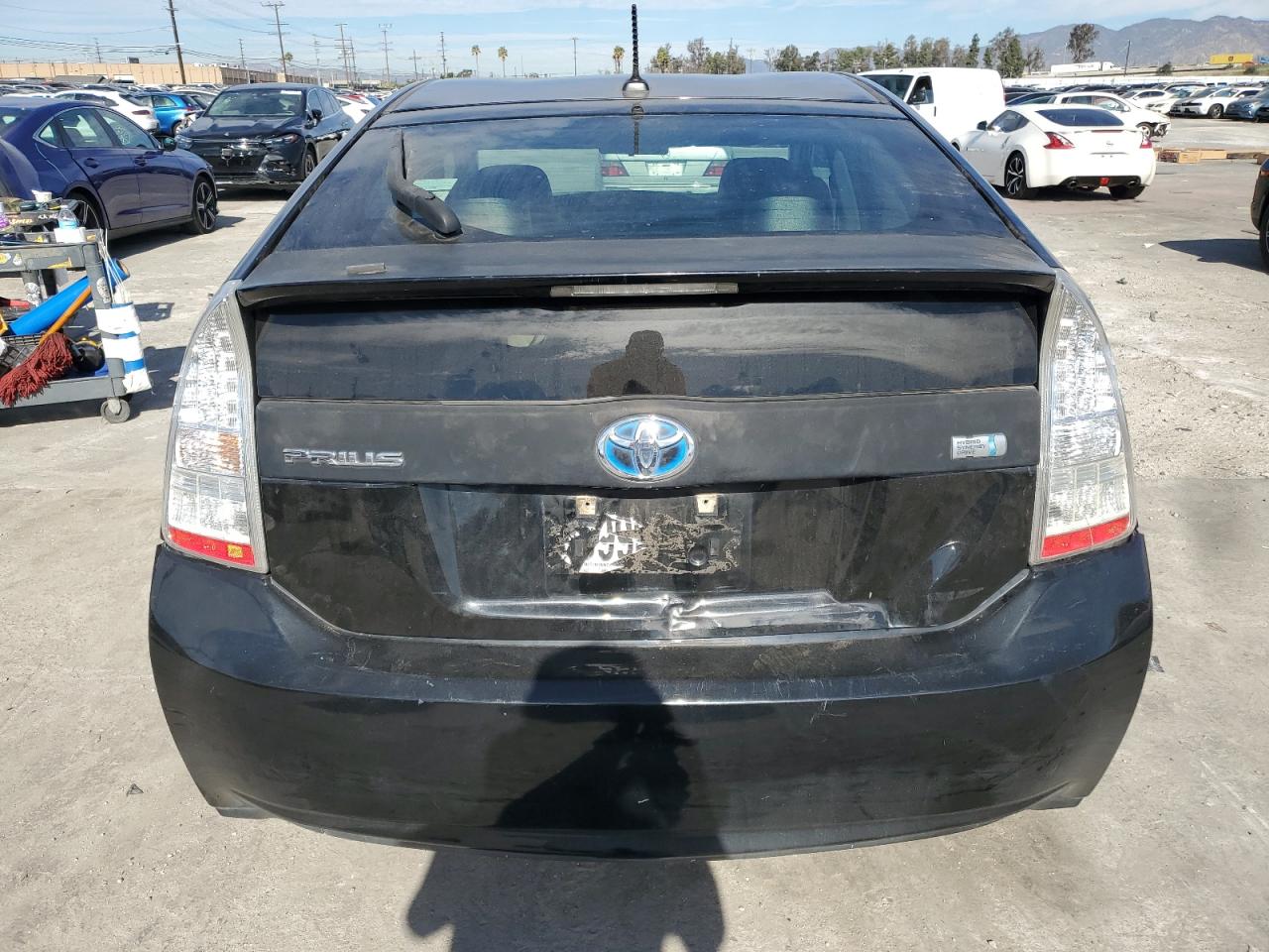 2010 Toyota Prius VIN JTDKN3DUXA0005135 Copart auction photo, all over damage thumbnail 6