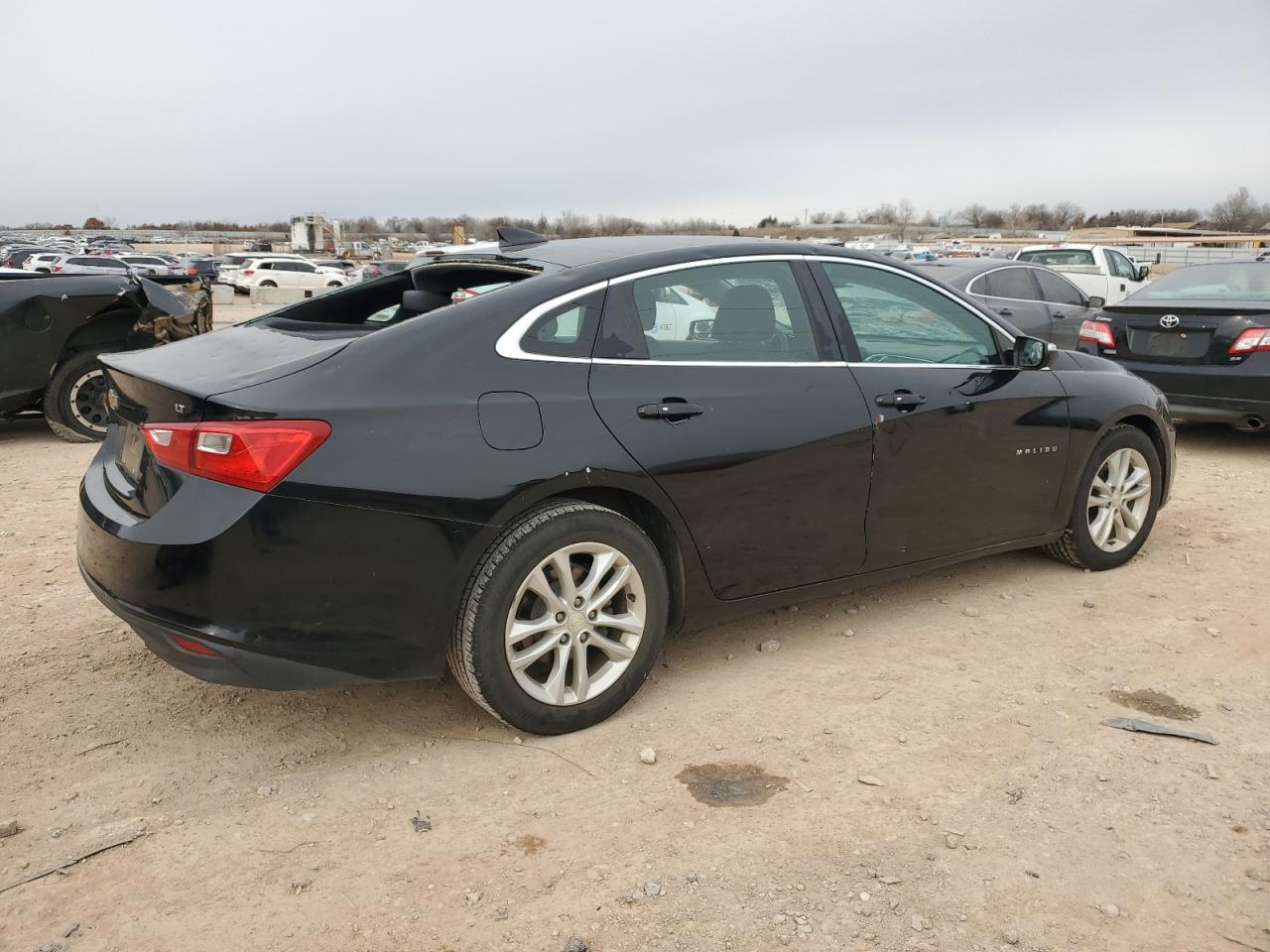 2017 Chevrolet Malibu VIN 1G1ZE5ST3HF156614 Copart auction photo, hail damage thumbnail 3