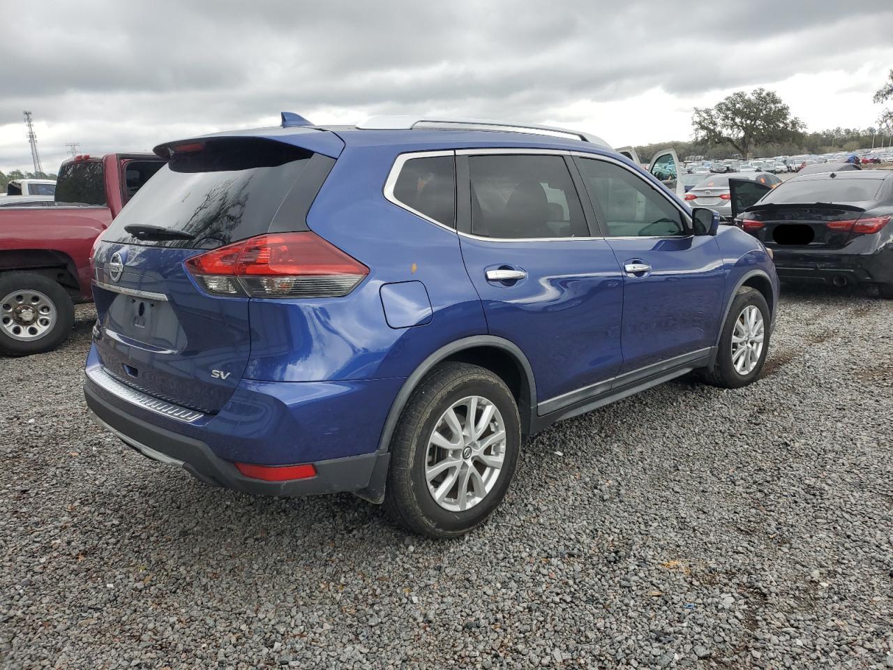 2018 Nissan Rogue VIN KNMAT2MT3JP593759 Copart auction photo, rear end damage thumbnail 3