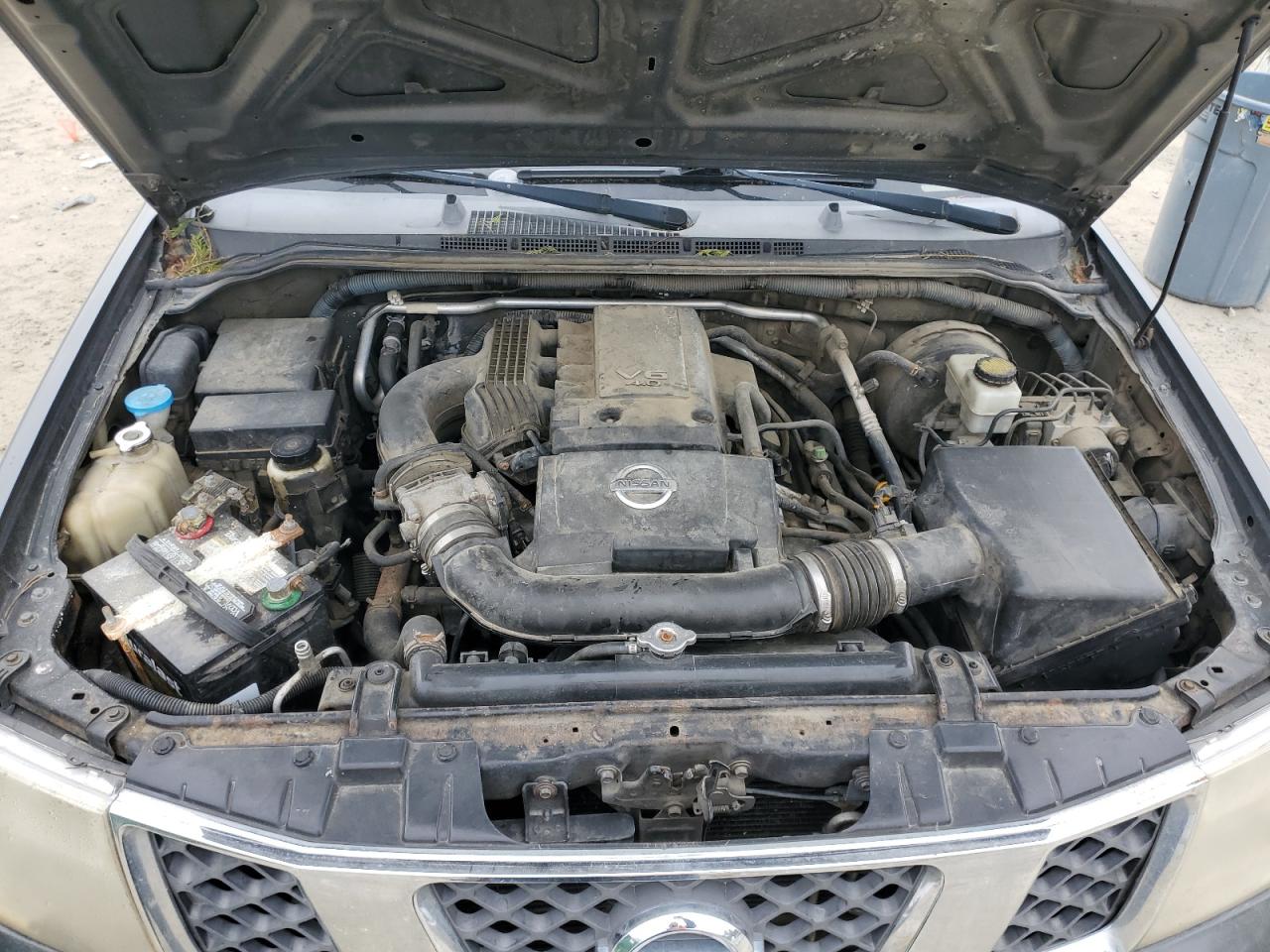 2008 Nissan Navara (Frontier) VIN 1N6AD07WX8C411626 Copart auction photo, front end / rear end damage thumbnail 13