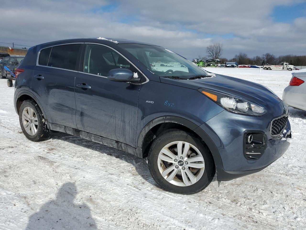2018 KIA Sportage VIN KNDPMCAC3J7403430 Copart auction photo, rear end / front end damage thumbnail 4