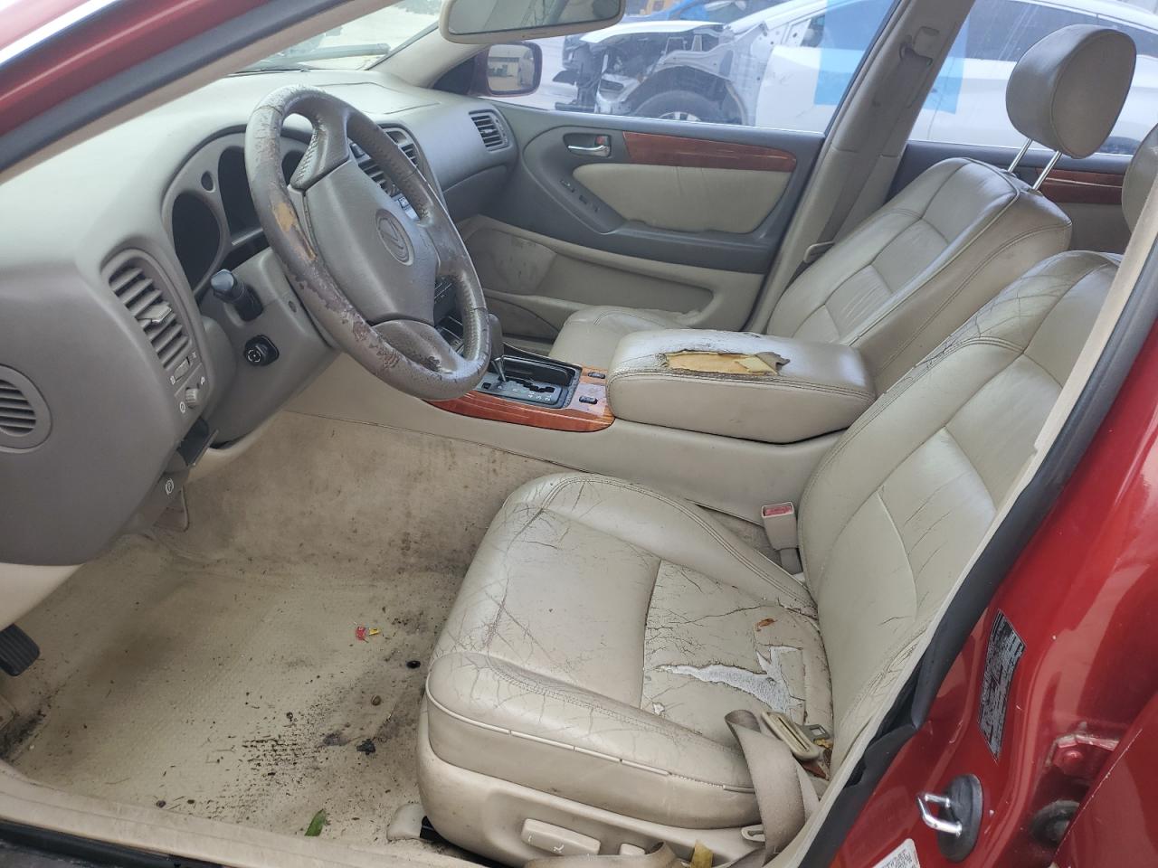 2000 Lexus GS 300 VIN JT8BD68S0Y0114046 Copart auction photo, side damage thumbnail 7