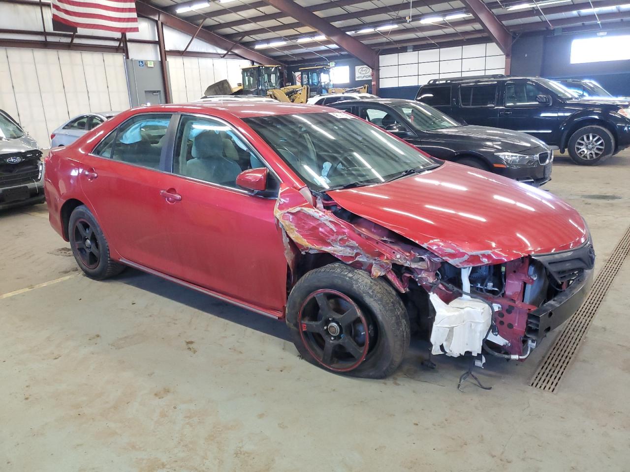 2012 Toyota Camry VIN 4T4BF1FKXCR203689 Copart auction photo, front end damage thumbnail 4
