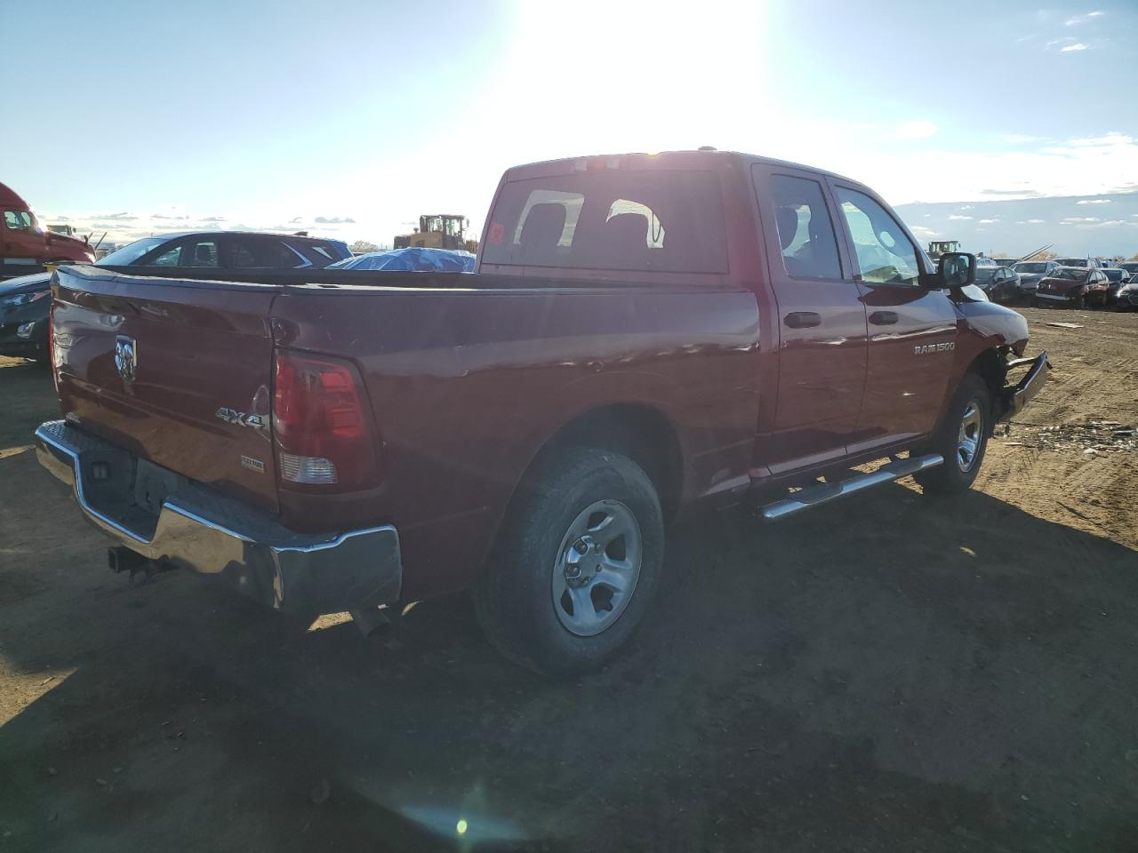 2012 Dodge RAM VIN 1C6RD7FPXCS249771 Copart auction photo, mechanical / front end damage thumbnail 3