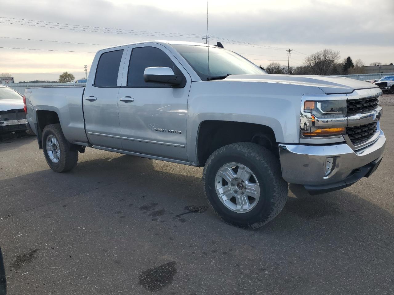 2016 Chevrolet Silverado VIN 1GCVKRECXGZ420748 Copart auction photo, side damage thumbnail 4