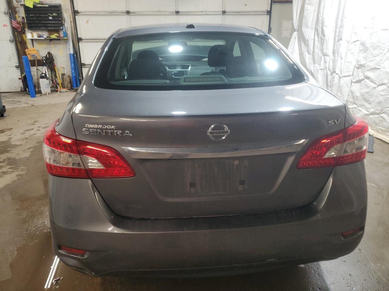 2015 Nissan Sentra VIN 3N1AB7APXFL676263 Copart auction photo, front end damage thumbnail 6
