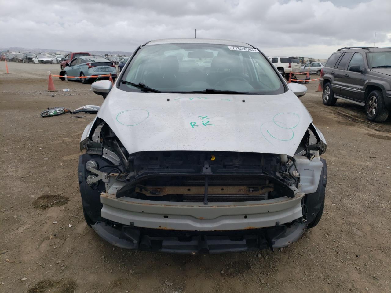 2016 Ford Fiesta VIN 3FADP4BJ3GM206355 Copart auction photo, front end damage thumbnail 5