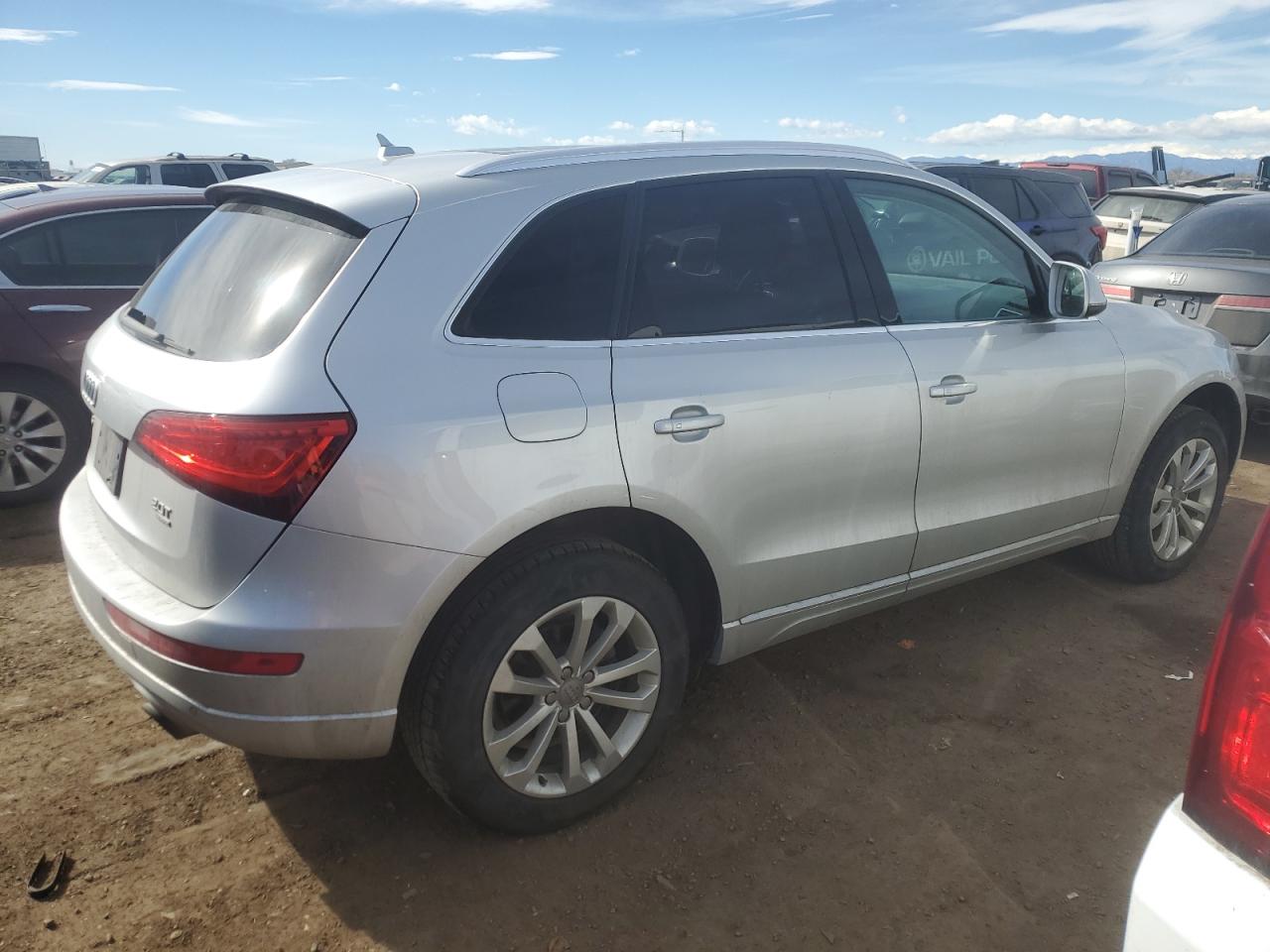 2014 Audi Q5 VIN WA1LFAFP2EA044714 Copart auction photo, normal wear damage thumbnail 3