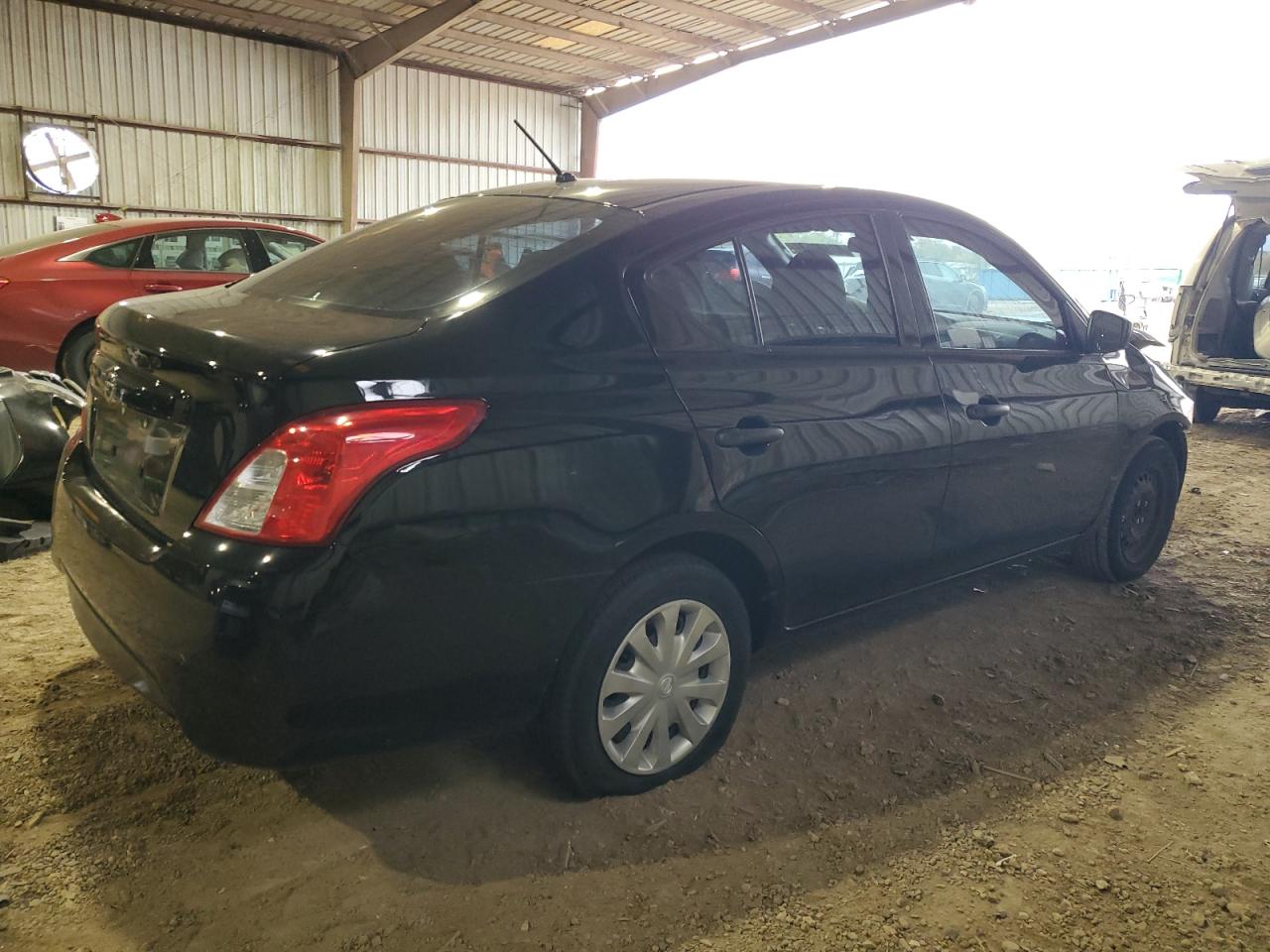 2018 Nissan Versa VIN 3N1CN7AP4JL839062 Copart auction photo, front end / side damage thumbnail 3