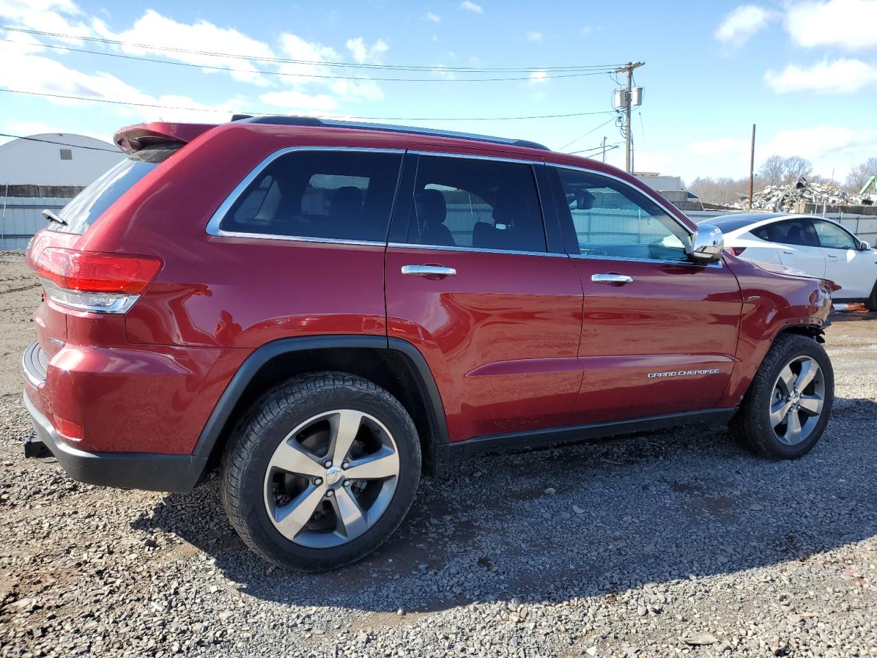 2014 Jeep Grand Cherokee VIN 1C4RJFBG8EC184837 Copart auction photo, front end damage thumbnail 3