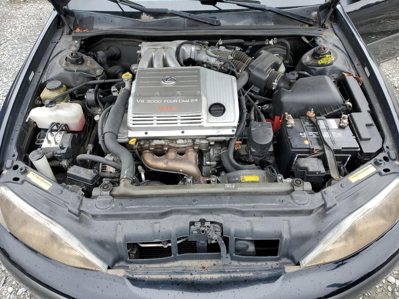 2001 Lexus ES VIN JT8BF28GX10297928 Copart auction photo, side damage thumbnail 11