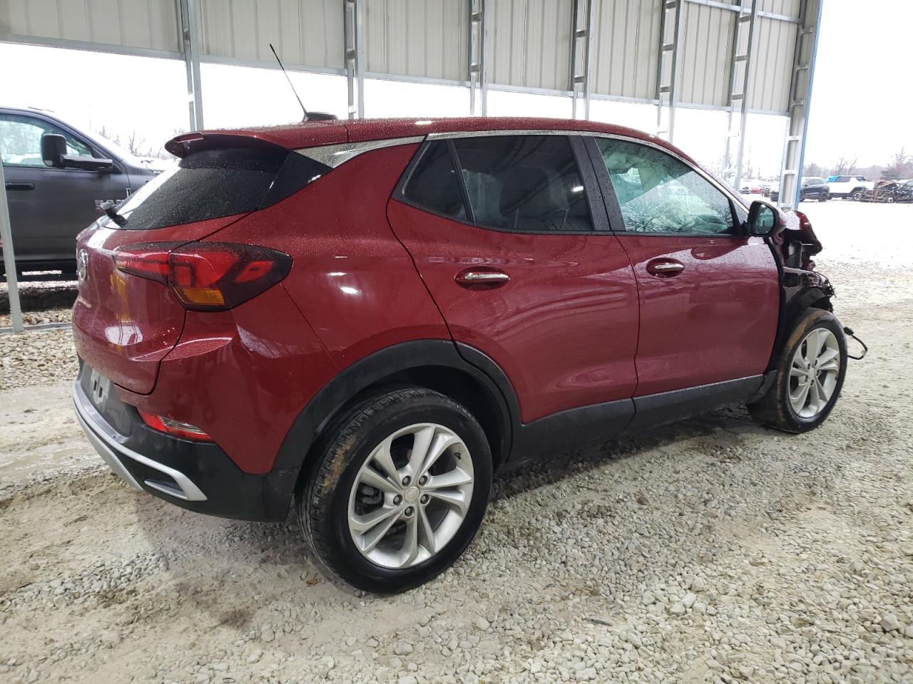 2021 Buick Encore VIN KL4MMBS27MB088596 Copart auction photo, front end / minor dent/scratches damage thumbnail 3