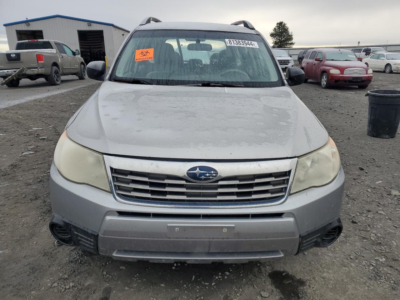 2010 Subaru Forester VIN JF2SH6BC6AH769876 Copart auction photo, side damage thumbnail 5