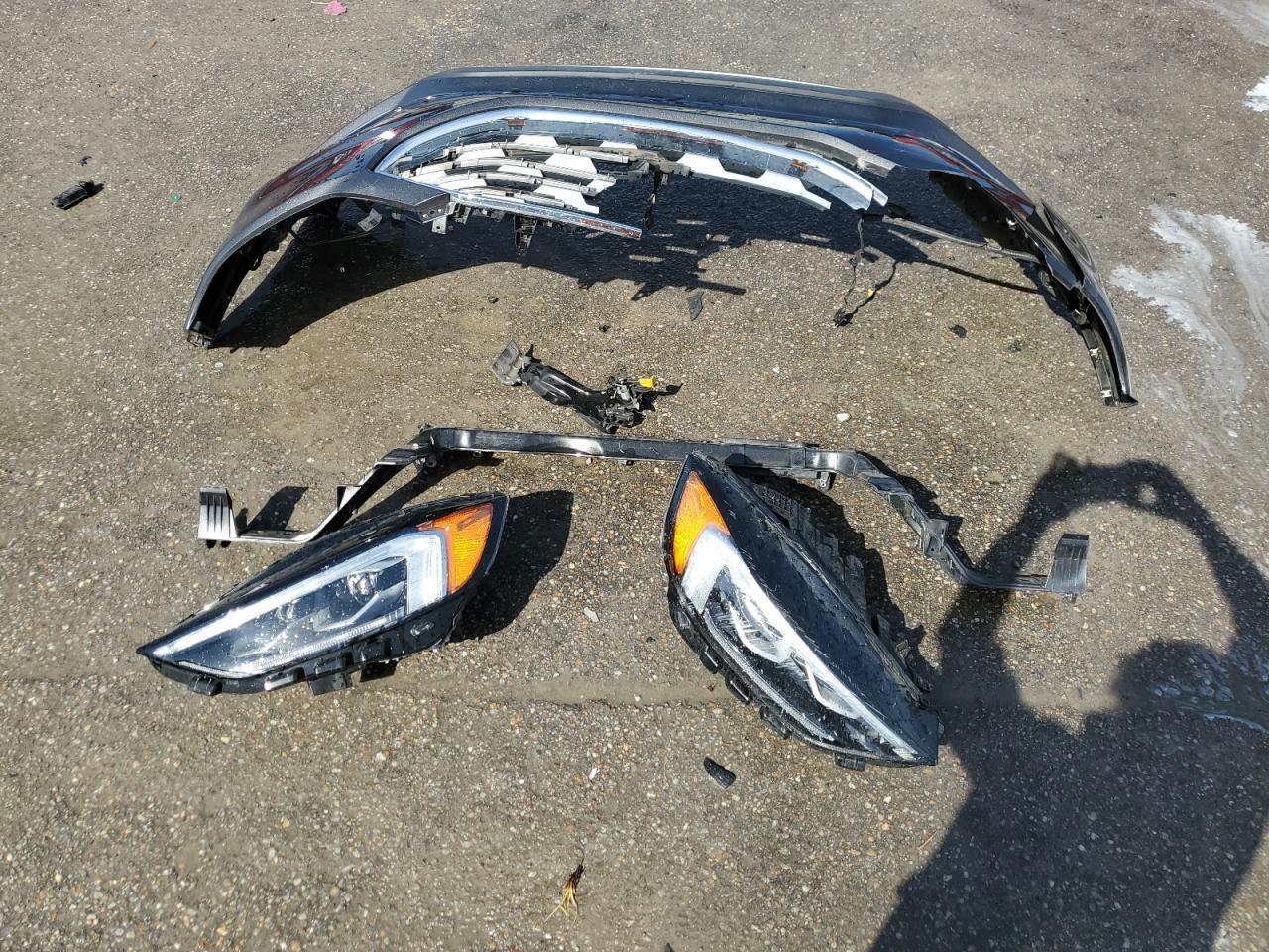 2020 Ford Edge VIN 2FMPK4K97LBA84876 Copart auction photo, front end damage thumbnail 13