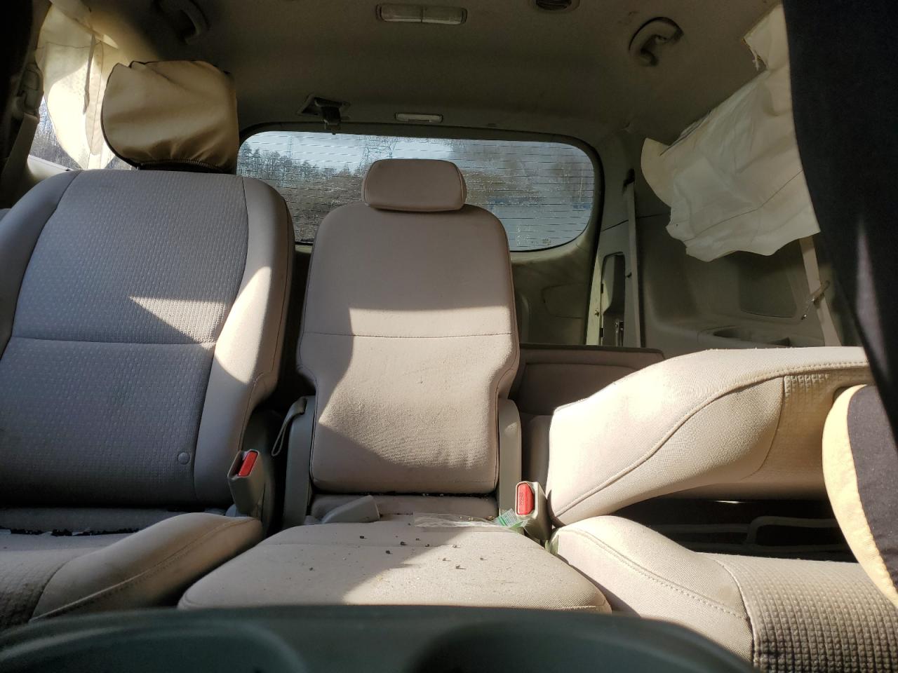 2016 KIA Sedona VIN KNDMB5C14G6115334 Copart auction photo, all over damage thumbnail 10