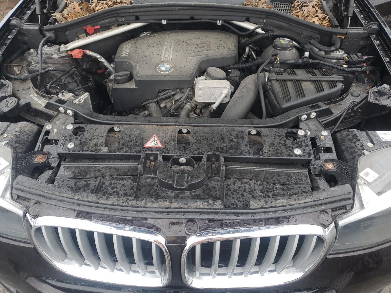 2016 BMW X3 VIN 5UXWX9C55G0D82653 Copart auction photo, mechanical damage thumbnail 12