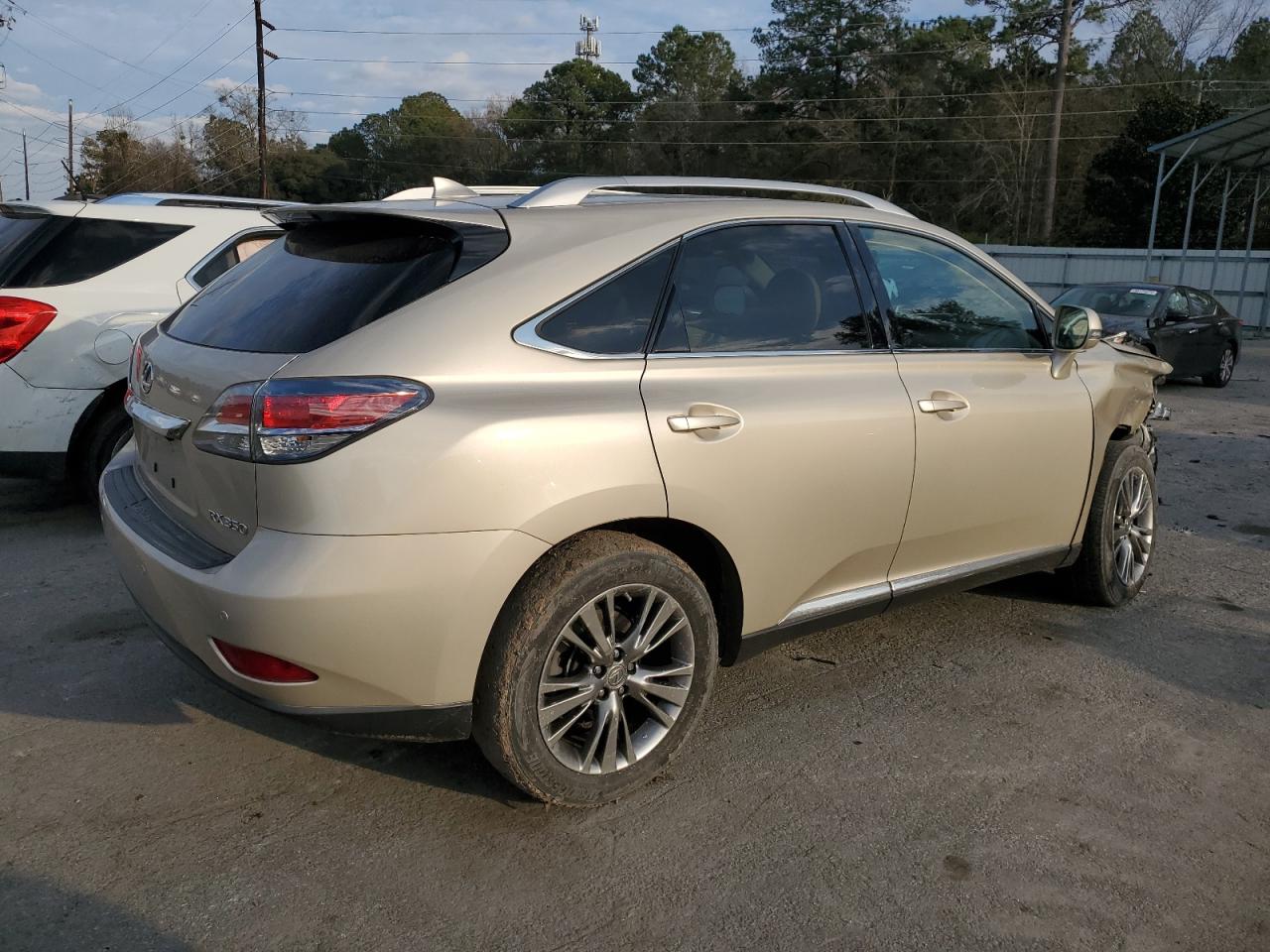 2014 Lexus RX VIN JTJZK1BA1E2011353 Copart auction photo, front end / rear end damage thumbnail 3