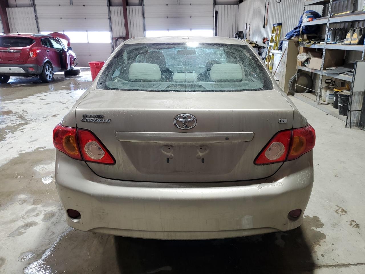 2010 Toyota Corolla VIN 2T1BU4EE2AC342890 Copart auction photo, front end / side damage thumbnail 6