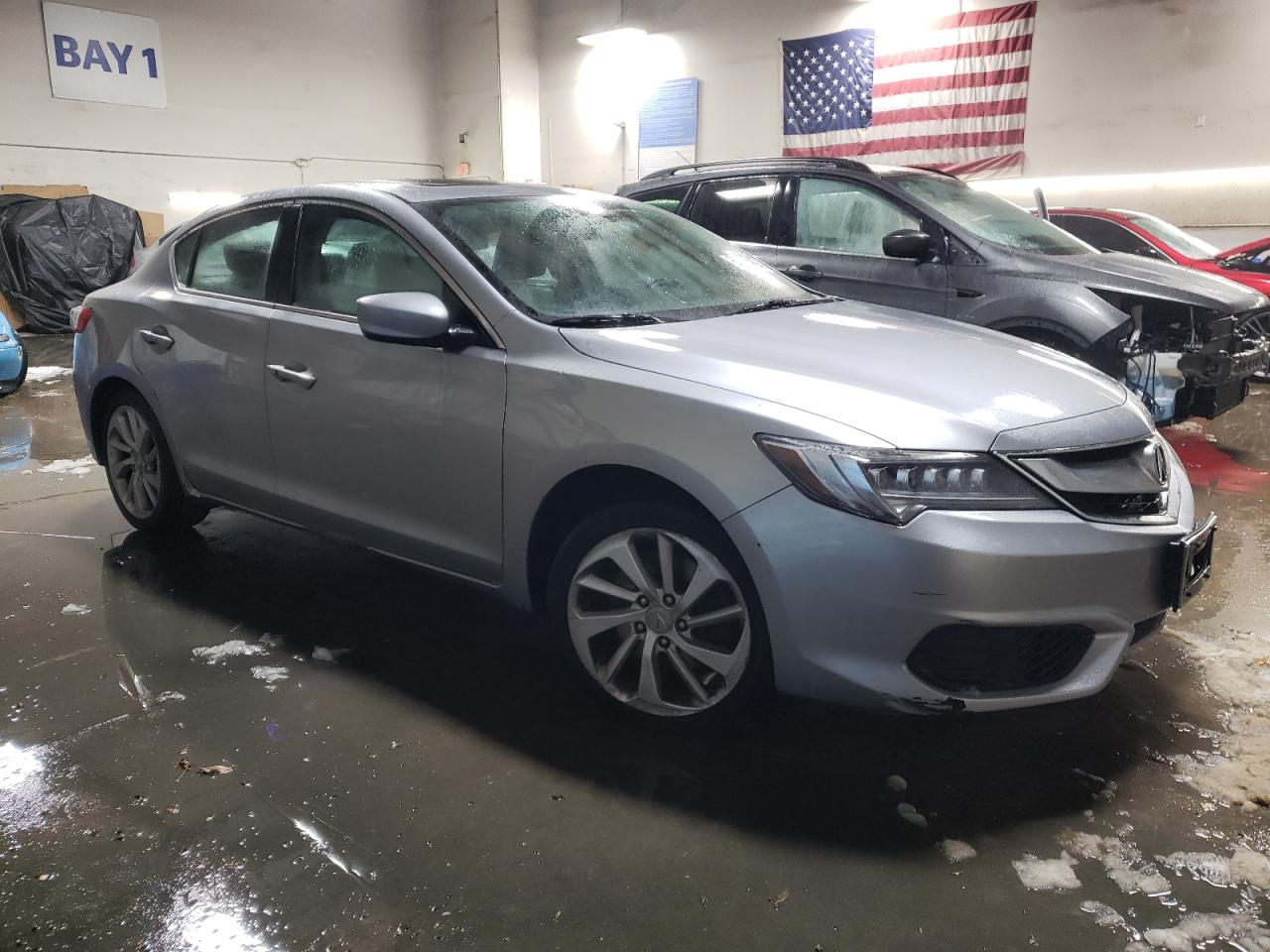 2017 Acura ILX VIN 19UDE2F39HA011733 Copart auction photo, front end damage thumbnail 4