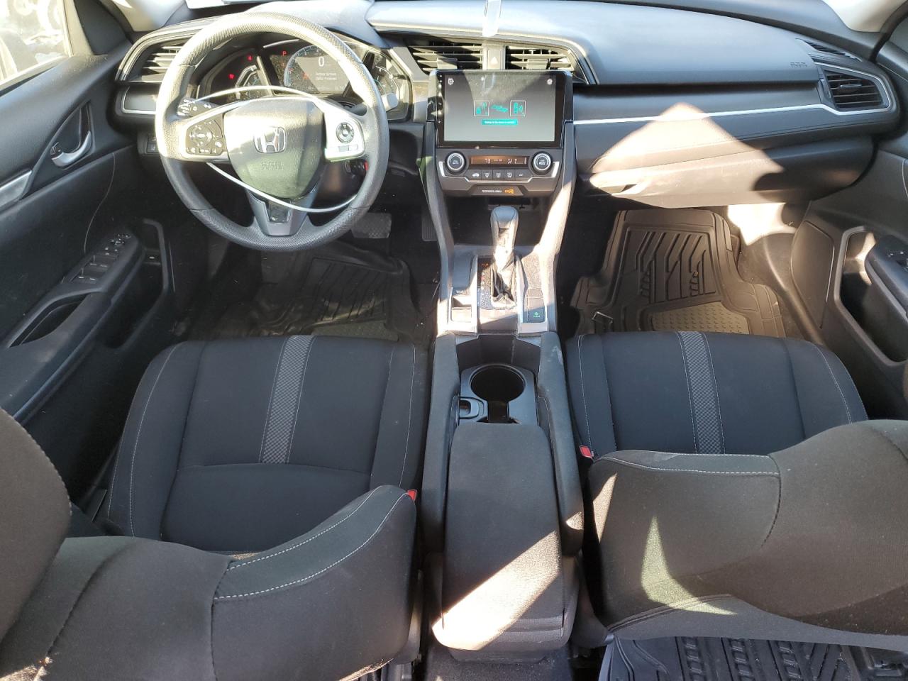 2019 Honda Civic VIN 19XFC2F60KE026021 Copart auction photo, front end / side damage thumbnail 8