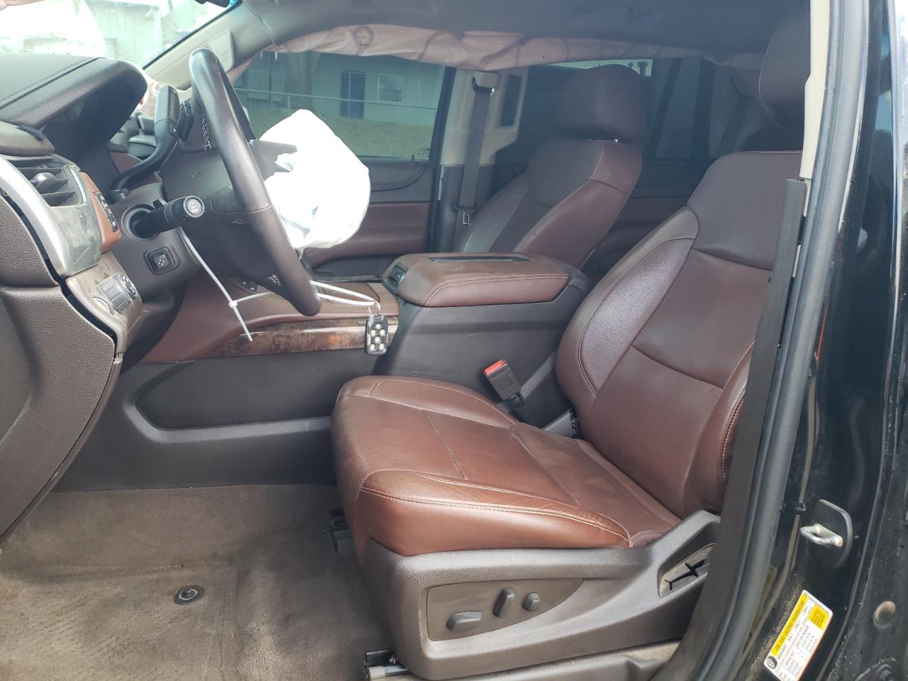 2015 Chevrolet Tahoe VIN 1GNSKCKC8FR541448 Copart auction photo, front end / side damage thumbnail 7