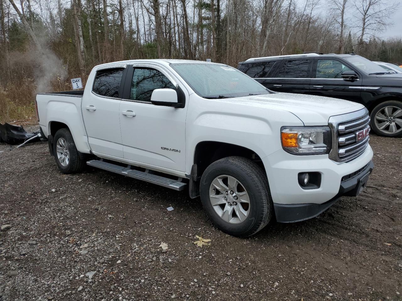 2016 GMC Canyon VIN 1GTG5CE34G1263701 Copart auction photo, rear end / side damage thumbnail 4