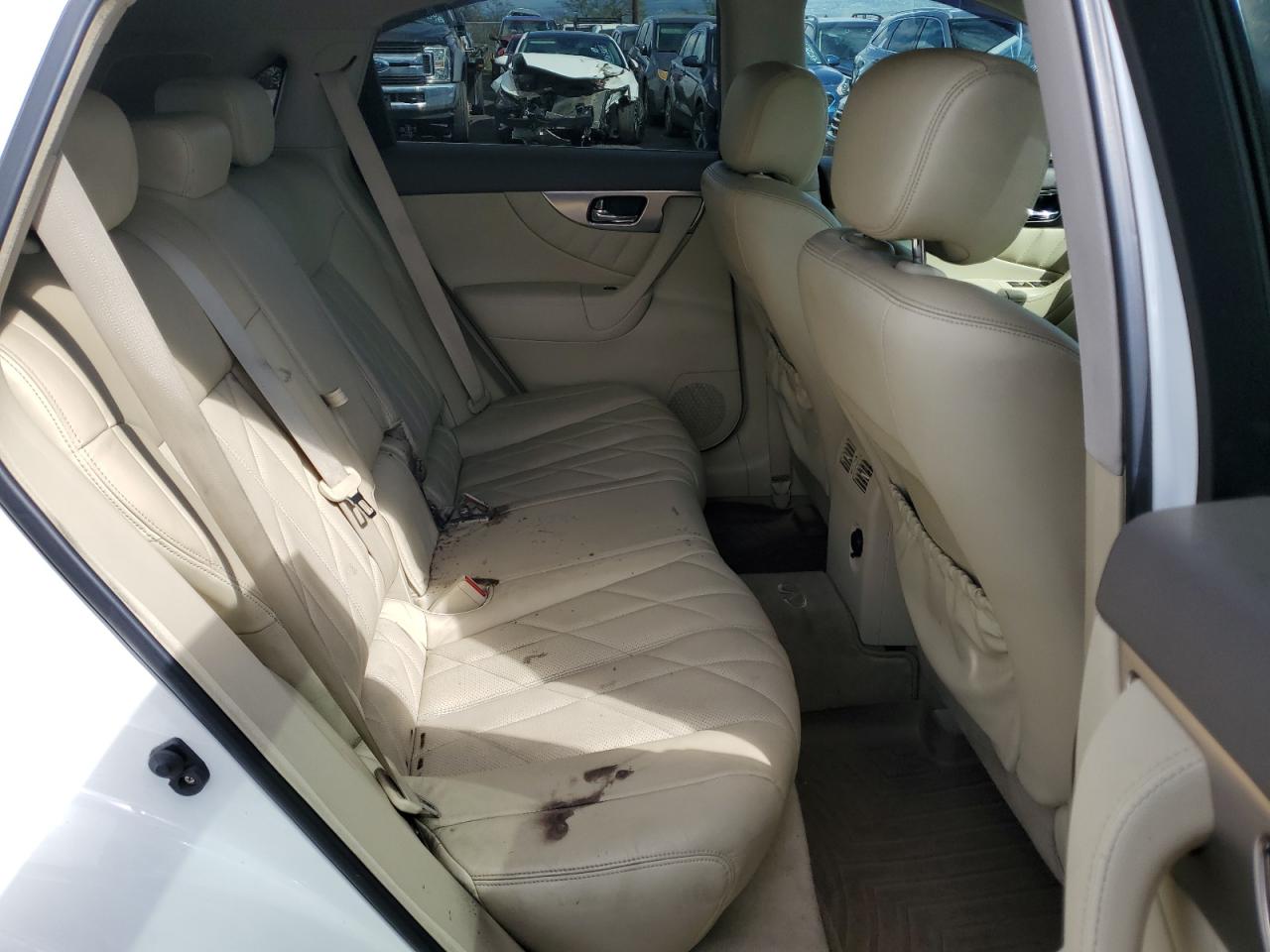 2010 Infiniti FX VIN JN8AS1MW3AM856815 Copart auction photo, side damage thumbnail 11