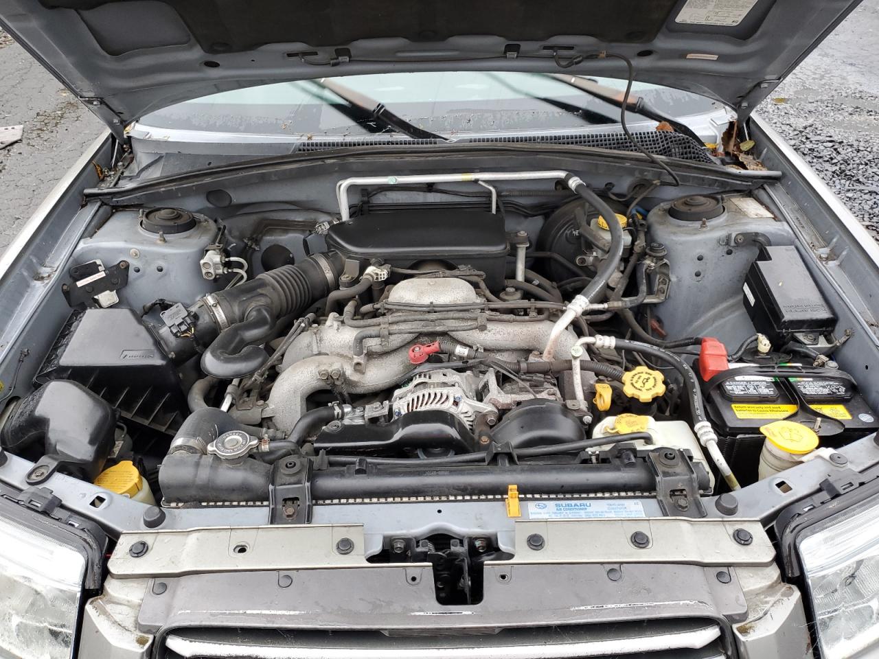 2006 Subaru Forester VIN JF1SG63666H752390 Copart auction photo, biohazard/chemical / rear end damage thumbnail 12