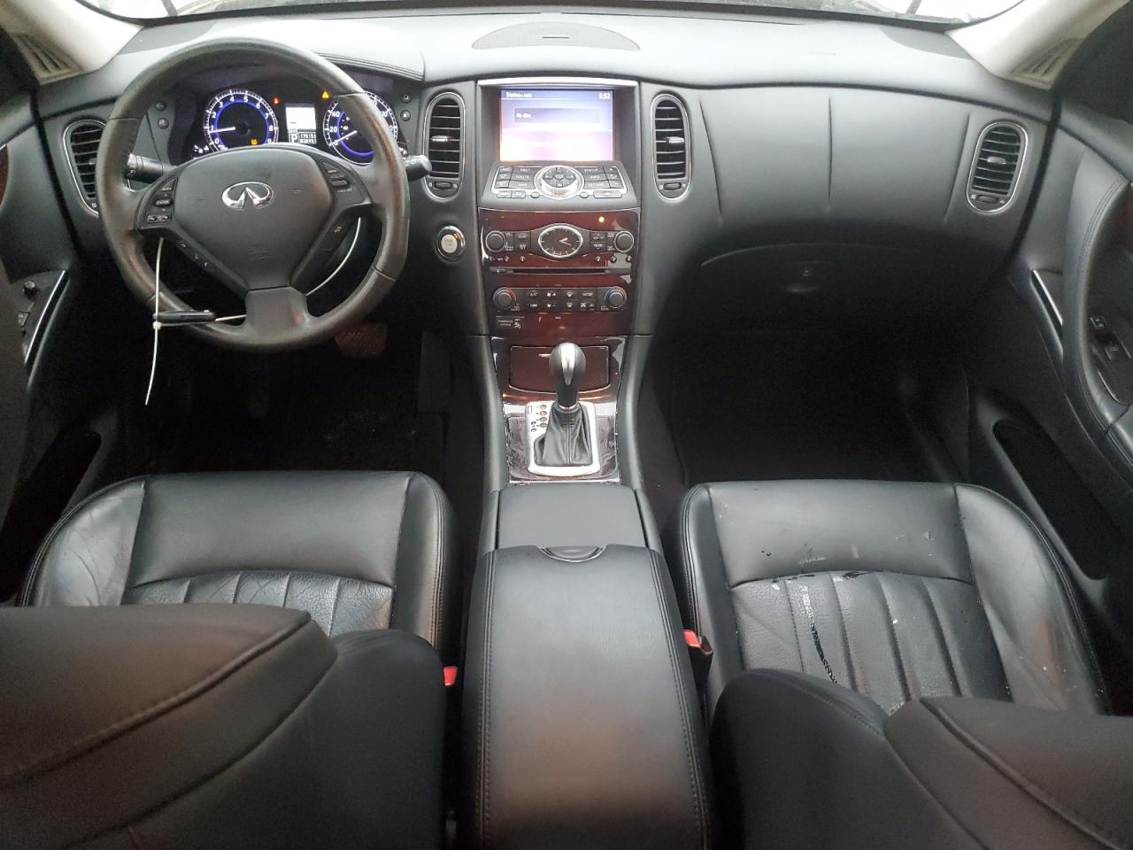2013 Infiniti EX VIN JN1BJ0HP7DM430584 Copart auction photo, front end damage thumbnail 8