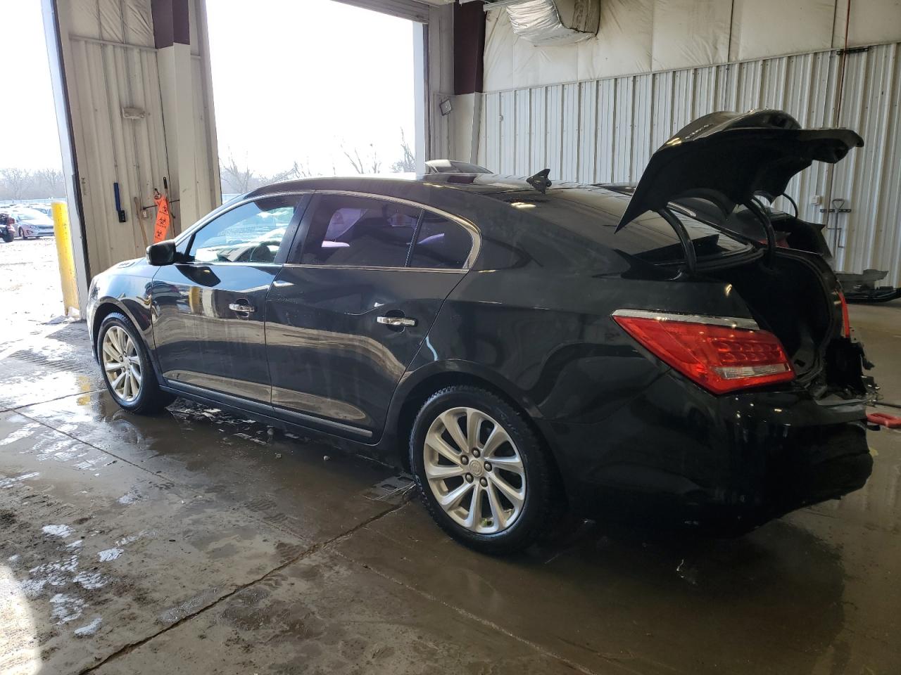 2014 Buick LaCrosse VIN 1G4GB5GR5EF206389 Copart auction photo, front end / rear end damage thumbnail 2