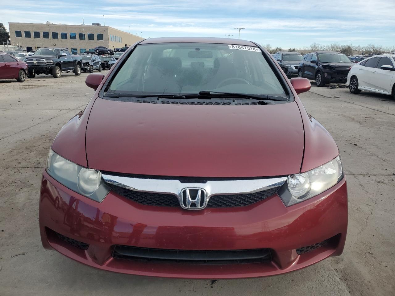 2011 Honda Civic VIN 19XFA1F66BE008638 Copart auction photo, hail / side damage thumbnail 5