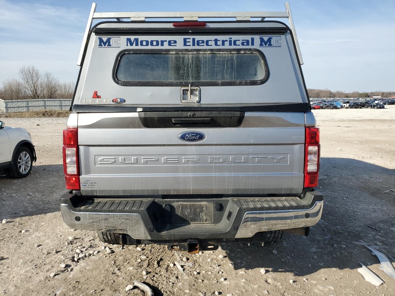 2021 Ford F250 VIN 1FT7W2BN3MED81773 Copart auction photo, front end damage thumbnail 6