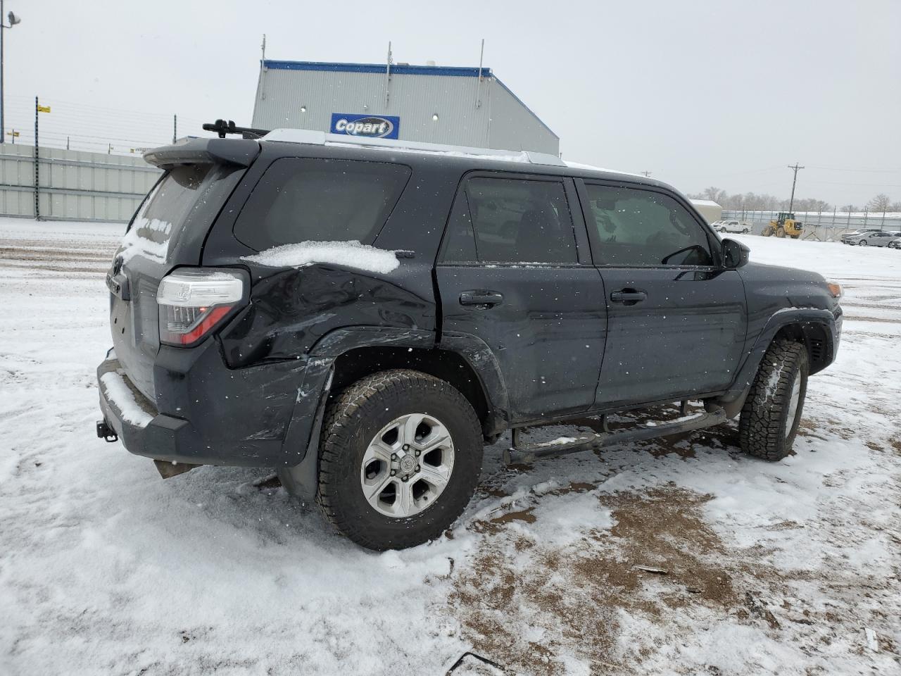 2018 Toyota 4Runner VIN JTEBU5JR7J5539142 Copart auction photo, side / rear end damage thumbnail 3