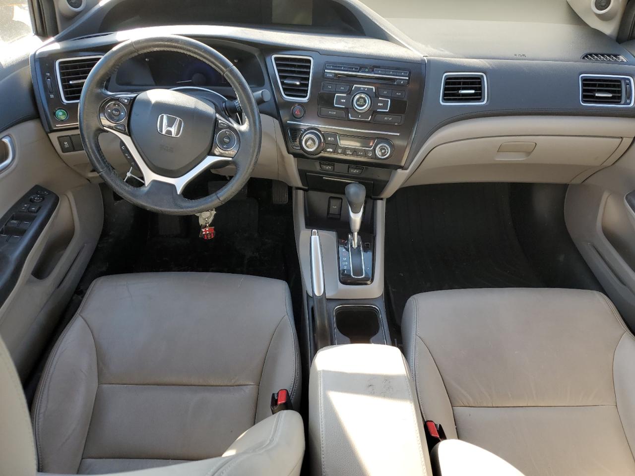 2013 Honda Civic VIN 2HGFB2F97DH542513 Copart auction photo, front end damage thumbnail 8