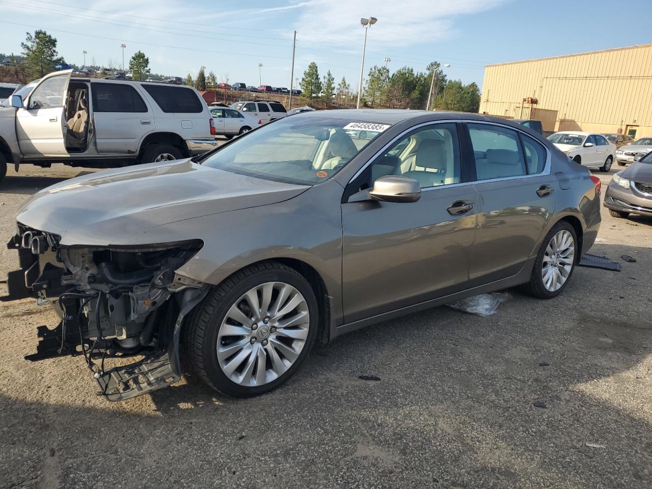 2014 Acura RLX VIN JH4KC1F93EC005015 - Copart auction photo