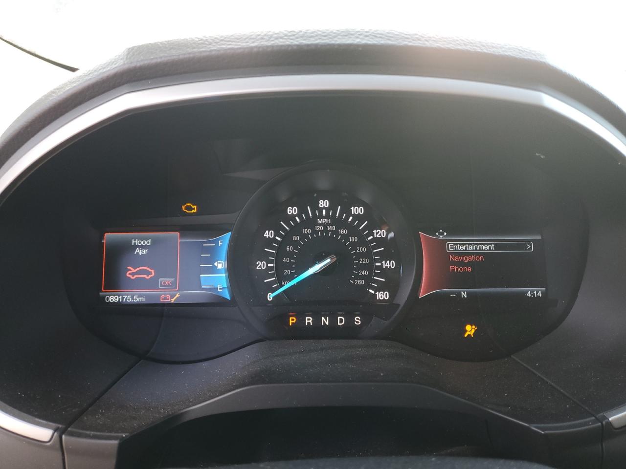 2020 Ford Edge VIN 2FMPK3J9XLBB24976 Copart auction photo, front end damage thumbnail 9