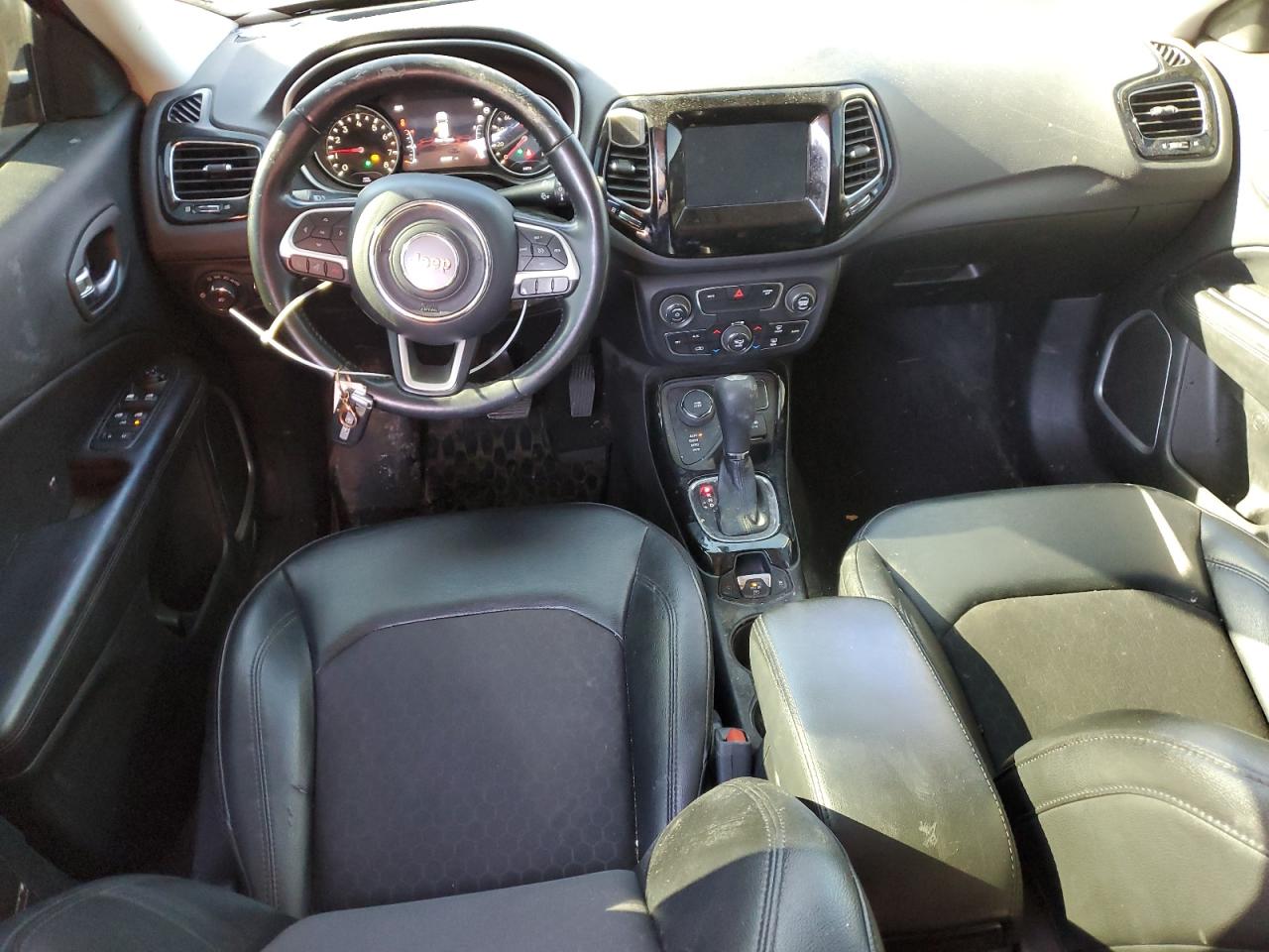 2020 Jeep Compass VIN 3C4NJDBB2LT115778 Copart auction photo, rear end damage thumbnail 8