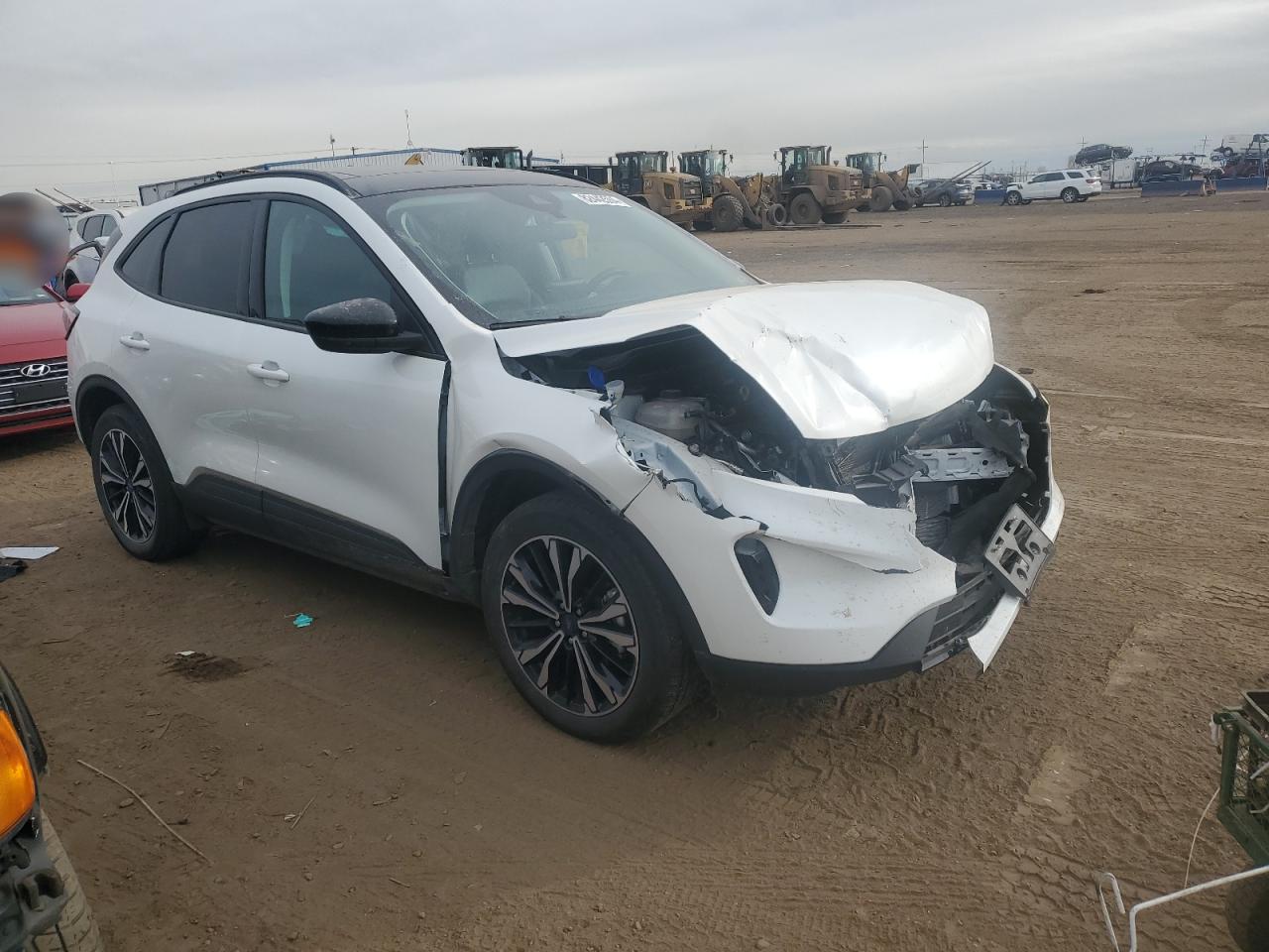 2022 Ford Escape VIN 1FMCU9H95NUB43742 Copart auction photo, front end damage thumbnail 4